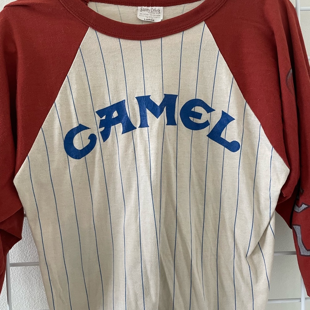 VINTAGE Camel Baseball Tee